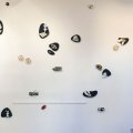 Wand-Assemblage, Ausstellungssituation im kleinen Kunsthaus 9a, Bern, 2020